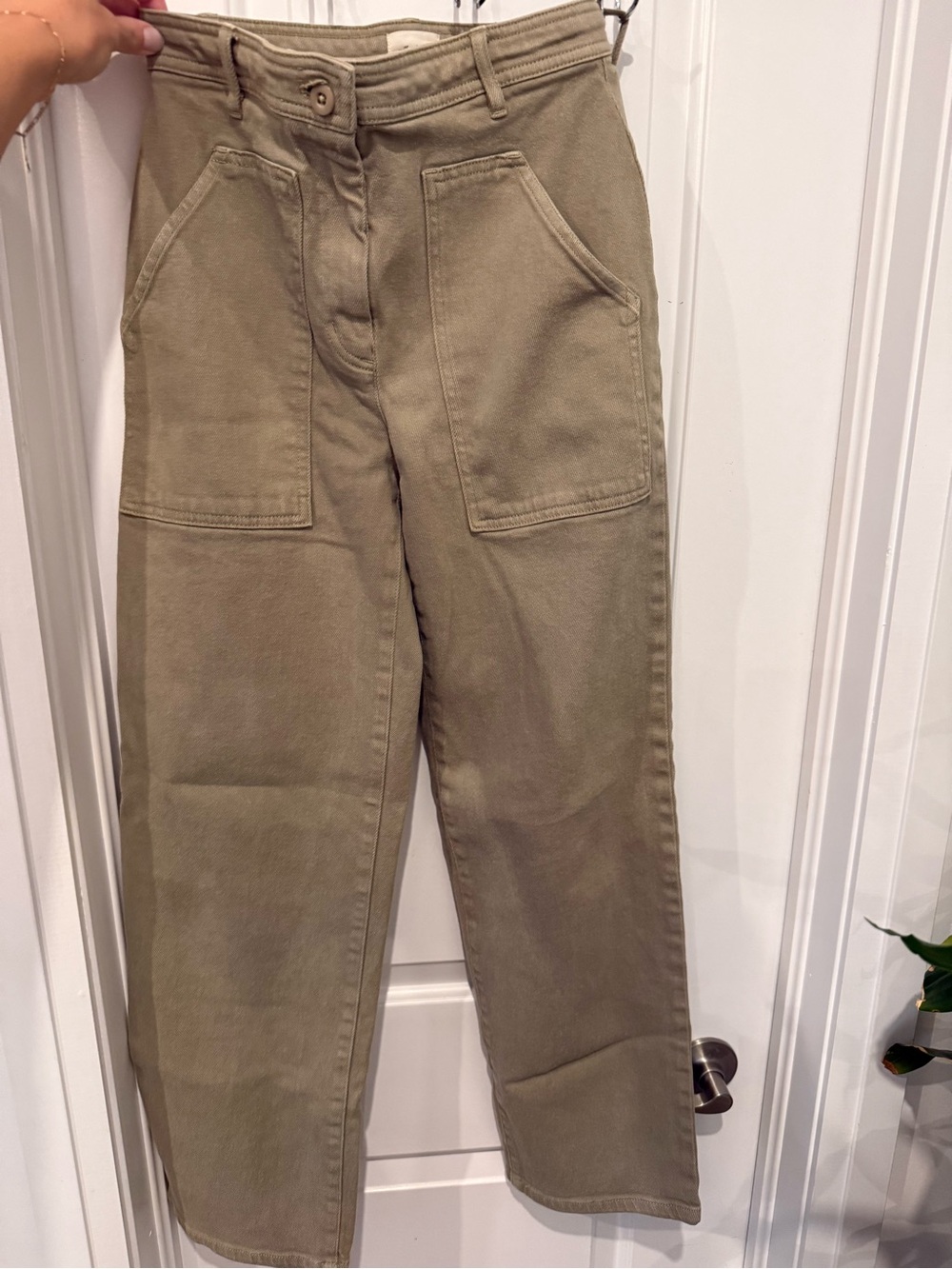Wilfred Free Green Utility Pant